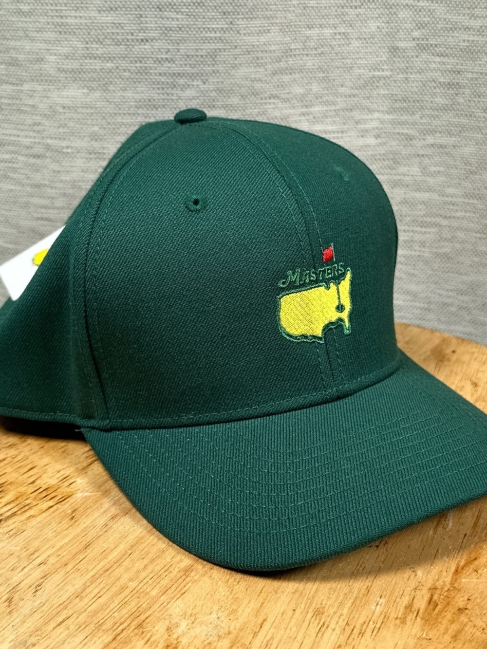 NWT Masters Crow's Nest Collection Augusta Golf Wool Fitted Baseball Cap 7 1/4